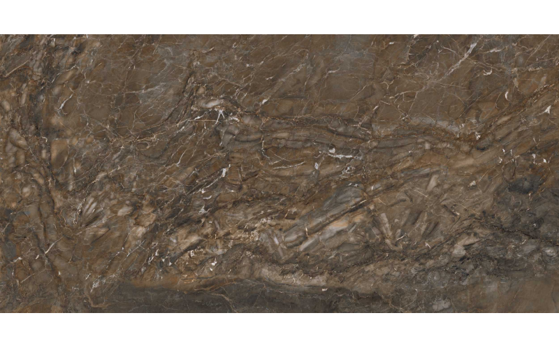 Керамогранит BR04 Bernini Dark Brown полированный 60x120x10