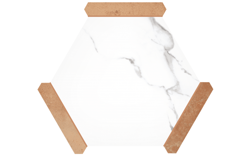 Керамогранит Monopole Menorca Calacatta 22X25 (71243)