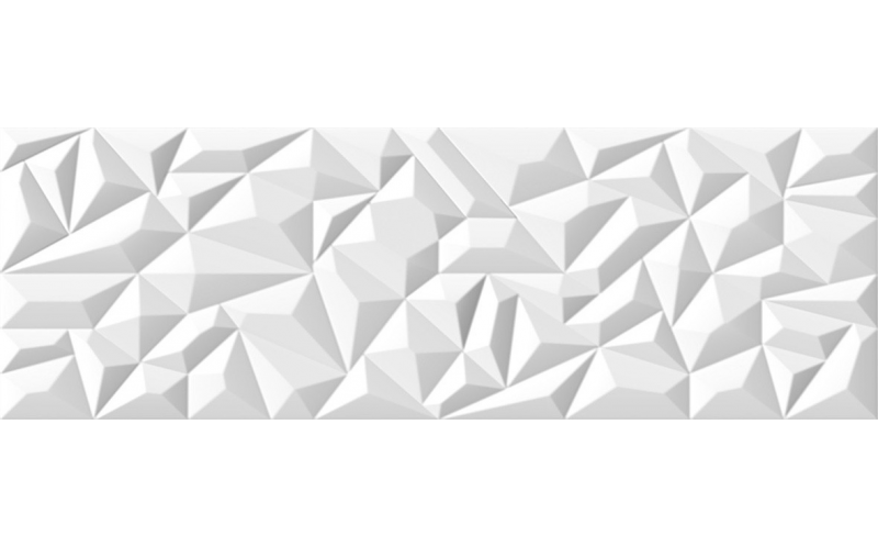 Настенная Плитка Prisma White (4 P/c) (V13895761) 33,3X100