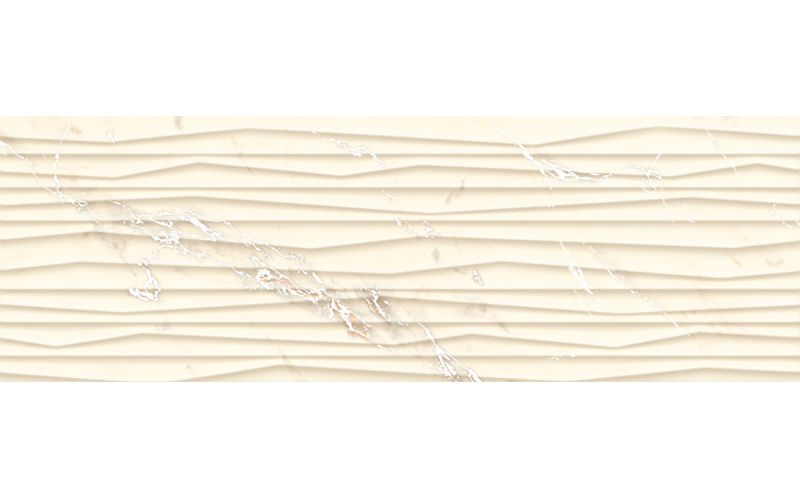 Настенная Плитка Serene Bianco Struktura Rekt 25X75