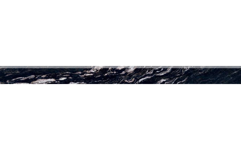 Бордюр Sensi Gems Titanium Black Batt Ret (0005667) 5,5x120