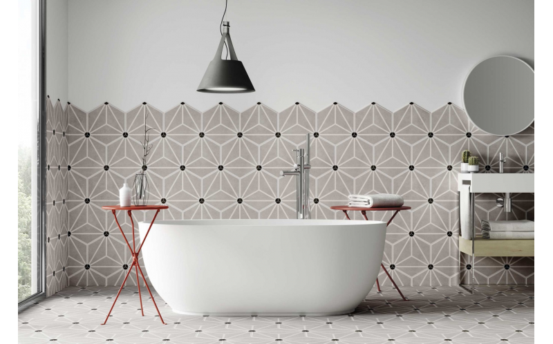 Керамогранит Rln0069 Osaka Charcoal 28,5X33