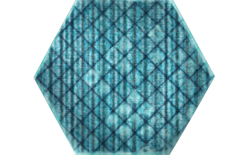 Керамогранит Tribu Hexa Blue Matt 23,2X26,7