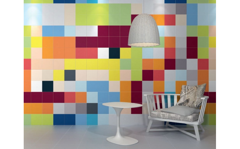 Настенная плитка Ателье 5182 Калейдоскоп Графит (1.04М 26Пл) 20x20