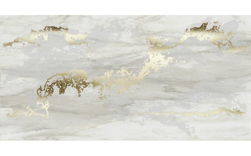 Декор Decor Solitaire Gold Grey Lapp/rett 30X60