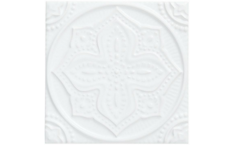 Декор Adex Relieve Mandala Planet Snow Cap (ADST4067) 14,8x14,8