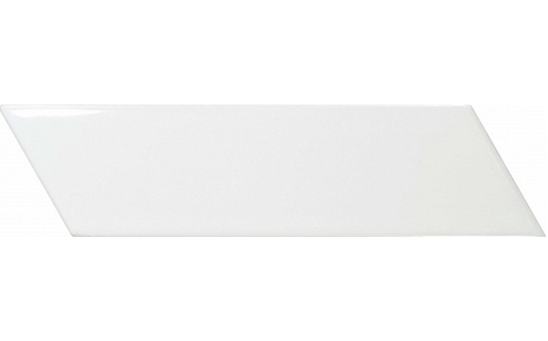 Плитка Chevron White Right 5,2x18,6