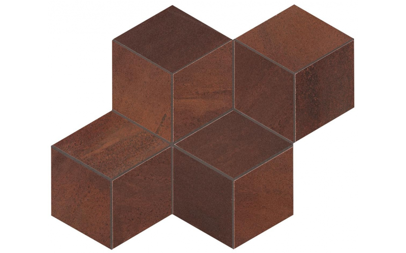 Мозаика Blaze Corten Mosaico Esagono Matt (A0UP) 30x35