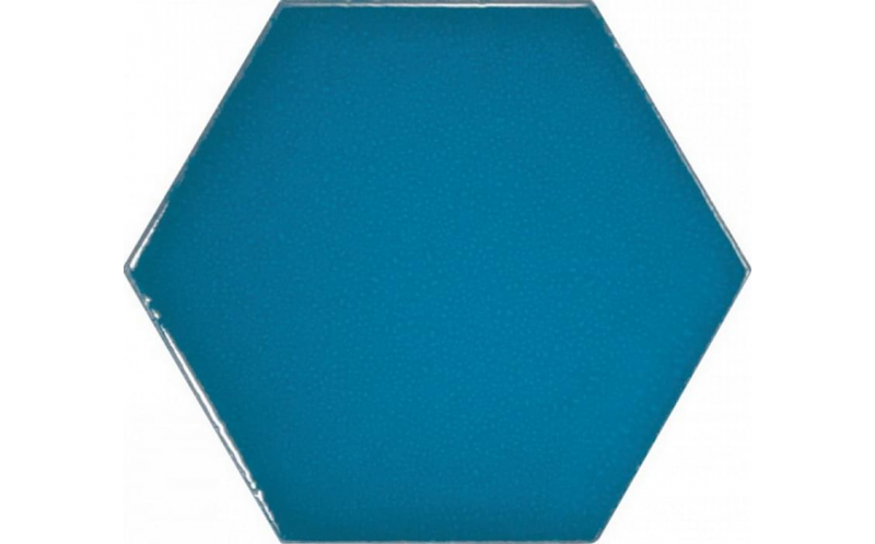 Плитка Scale Hexagon Electric Blue 10,7x12,4