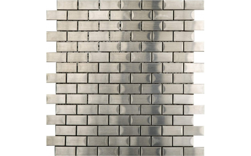 Мозаика Mosaico Brick Acero (2X4) (L159800271) 28X29,5