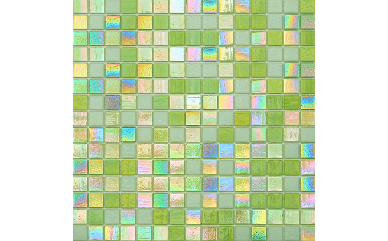 бело-зелёный микс