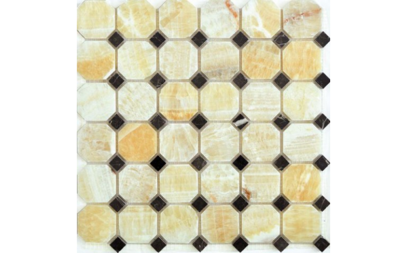 Мозаика из натурального камня Qs-030-48T/10 (чип 48X48X10 мм) 30,5x30,5