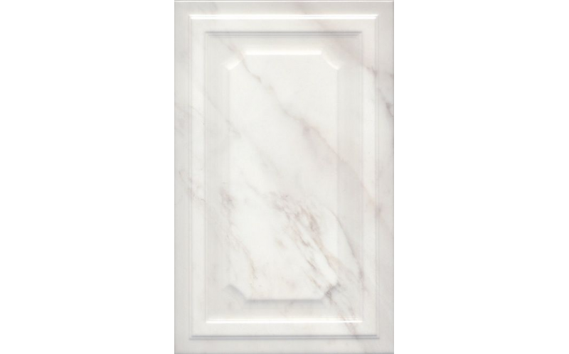 Настенная плитка Гран Пале 6357 Белый Панель 25x40