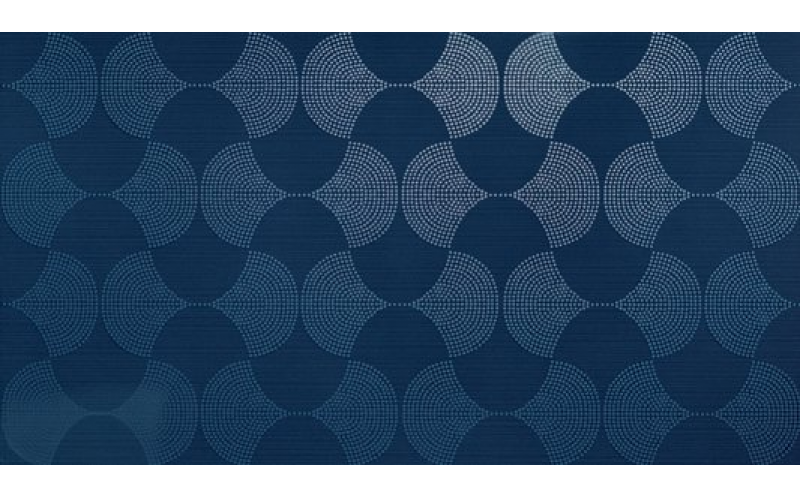 Настенная плитка Atlas Concorde Adore Navy Pattern (9ANN) 30,5x56