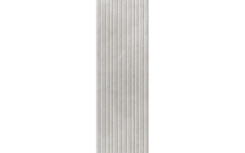 Настенная плитка Низида 12095R Серый Светлый Структура Обрезной 25x75