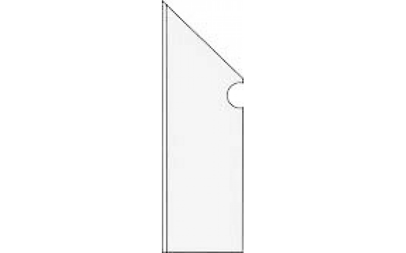 Плинтус Trek Artic White Battiscopa Sag.sx (AR2X) 7,2x30