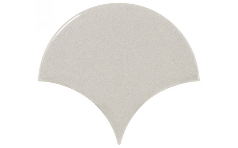 Плитка Scale Fan Light Grey 10,6x12