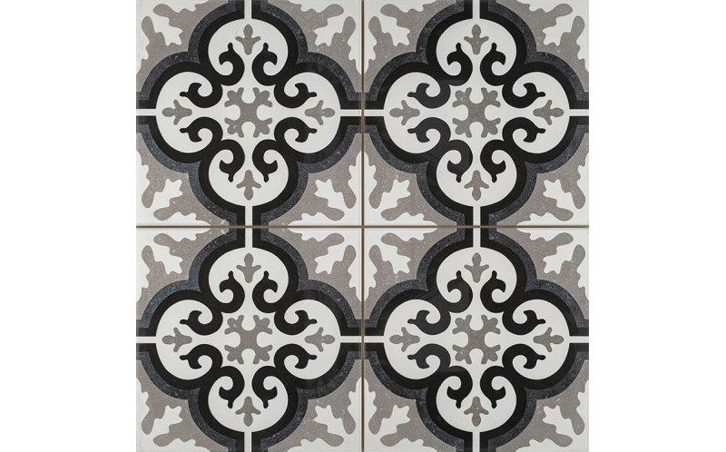 Керамогранит Etili Seramik Manisa Black Pre-Cut 45x45