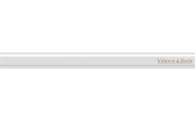 Бордюр Prelude Arpeggio Logo White Border Glossy Rec. 2,5X30 (K2048ZT1L0010)