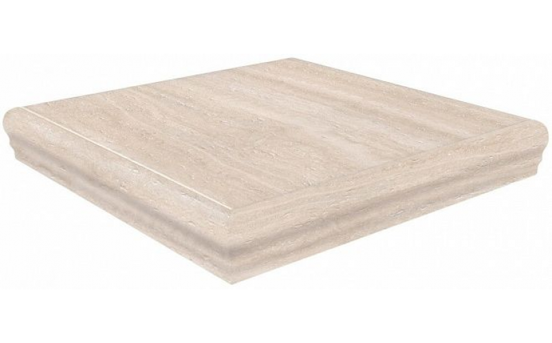 Ступень Пантеон SG157200R\GR\ANS Бежевый Левая Угловая 34x34