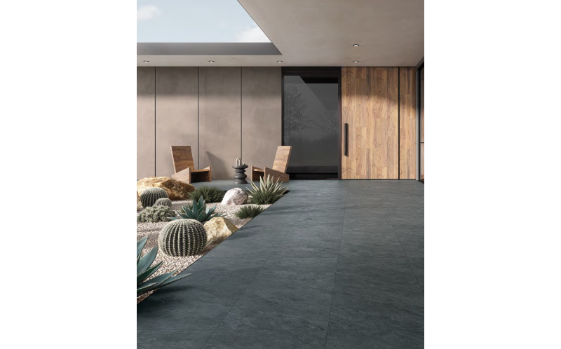 Керамогранит Quarstone Антрацит Матовый 7Рек R10B (K948044R) 60x60
