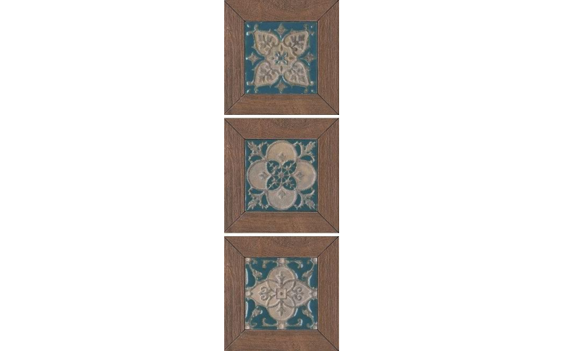 Декор Меранти ID59 Бежевый Темный Мозаичный 13x13