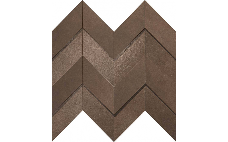 Декор Dwell Brown Leather Chevron 3D (A1DO) 30,8x35,1