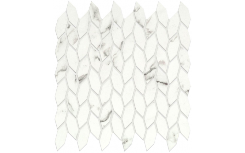 Мозаика Marvel Shine Statuario Supremo Mosaic Twist Shiny (A4WM) 30,5x30,5