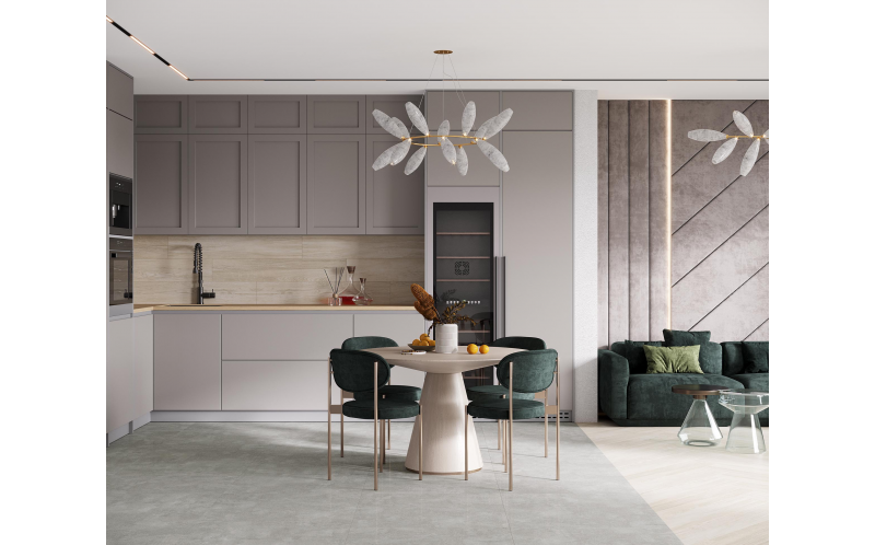 Керамогранит Somer Stone Grey 80х80 Лаппатированный