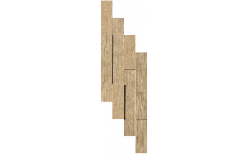 Мозаика Axi Golden Oak Brick 3D (AMWB) 20x44