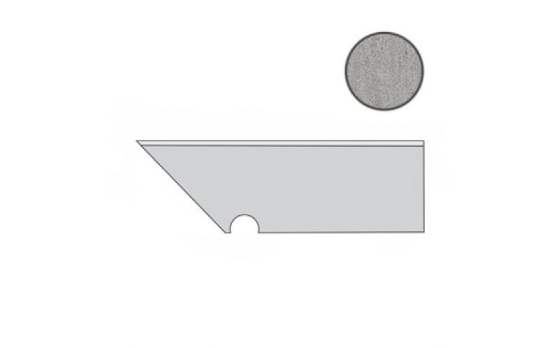 Плинтус Blaze Aluminium Battiscopa Sag.sx (A0IW) 7,2x30
