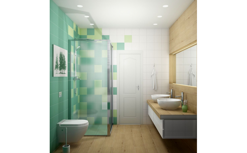 Настенная плитка Ателье 5009 Калейдоскоп Белый (1.04М 26Пл) 20x20