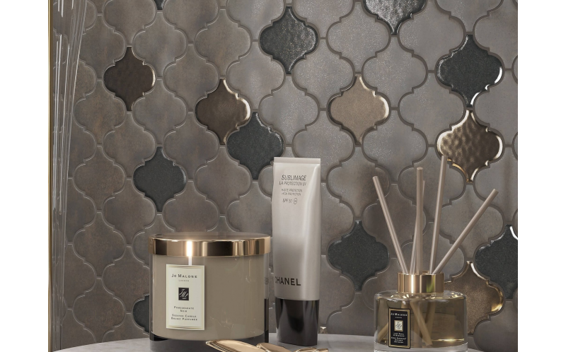 Декор Арабески Котто OS\B45\65001 Металл 6,5x6,5