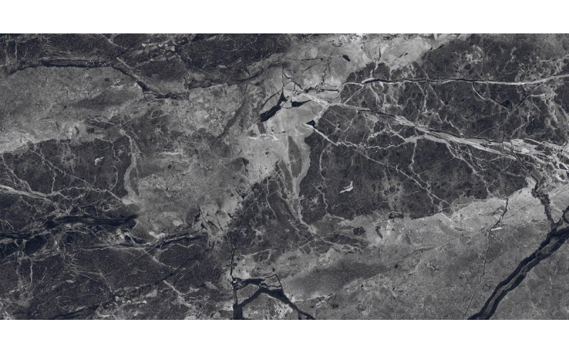 Керамогранит Kenya Nero Черный Глянцевый 60X120