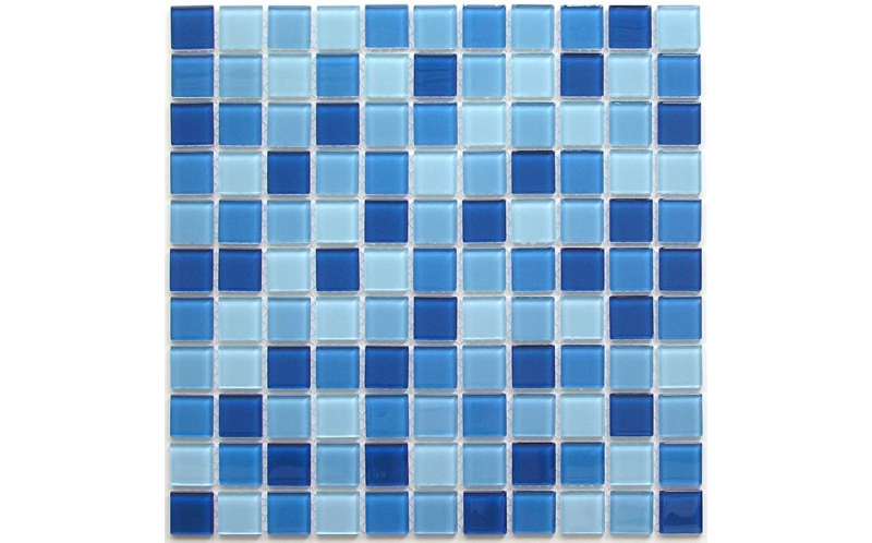 Мозаика Navy Blu (Чип 25X25X4 Мм) 30X30