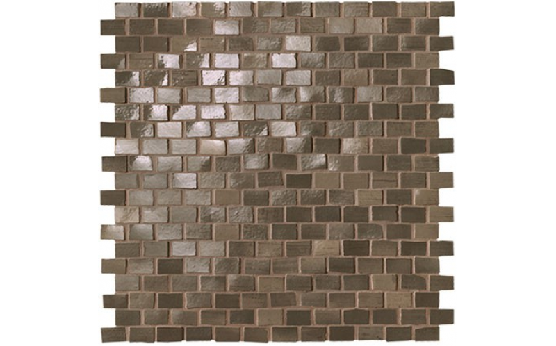 Мозаика Brickell Brown Brick Mos.gloss Fnwp 30X30