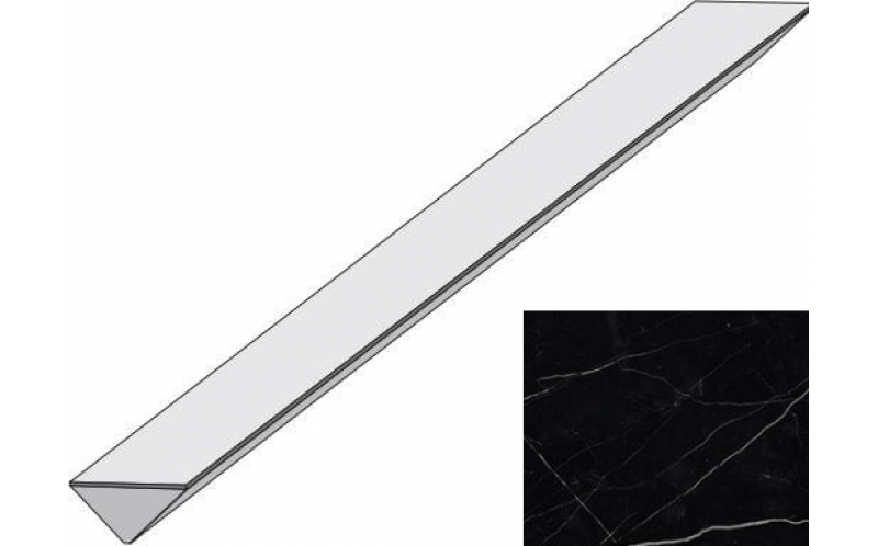 Бордюр Marvel Dream Black Atlantis Corner 50 (LD5N) 1,4x50