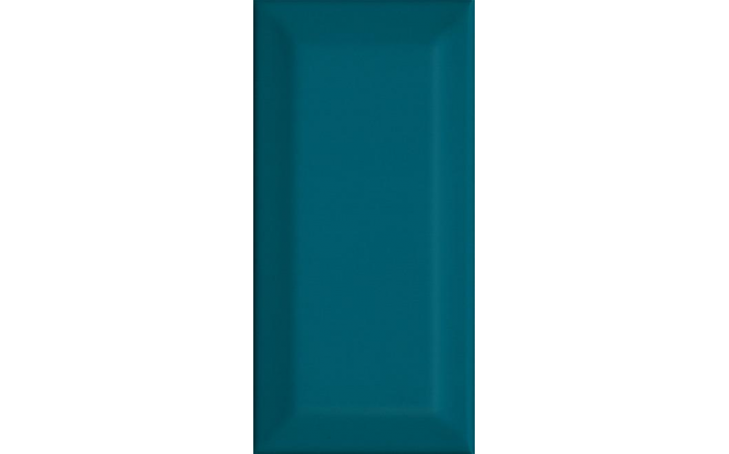 Настенная плитка Клемансо 16057 Бирюзовый Грань 7,4x15