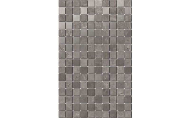 Декор Гран Пале MM6361 Серый Мозаичный 25x40