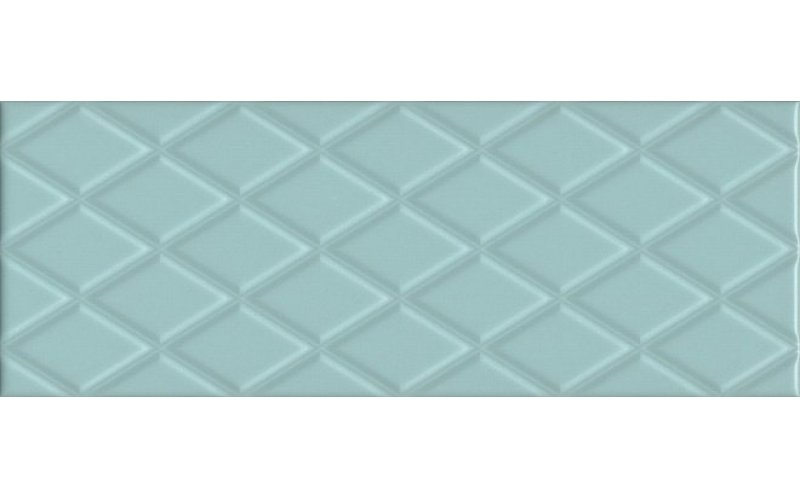Настенная плитка Спига 15140 Голубой Структура 15x40