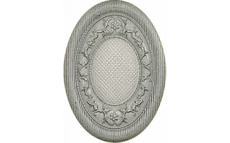 Декор Yute Medallon Plata-Perla 10x14