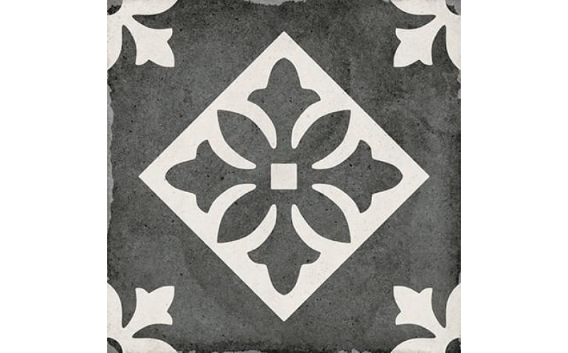 Декор Art Nouveau Padua Black 24416 20X20