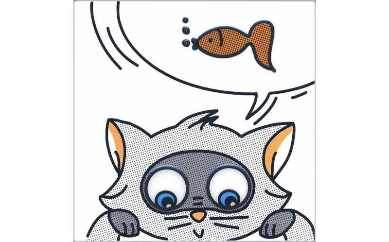 Декор Кошки-Мышки NT\A133\5009 Рыбки 20x20