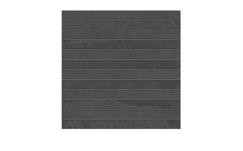 Мозаика Luna Black LN04/TE04 Fascia неполированный 30x30