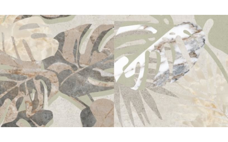 Декор Marble-Beton Цветочный Лаппато (K949798LPR01VTE0) 30x60