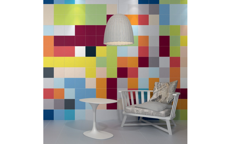 Настенная плитка Ателье 5182 Калейдоскоп Графит (1.04М 26Пл) 20x20