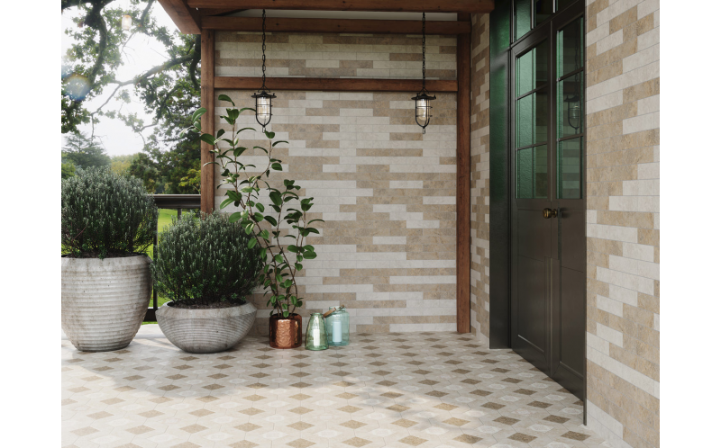 Керамогранит Брюссель SG244300N Бежевый Светлый Матовый 24x24