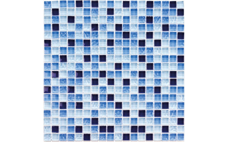 Мозаика Blue Drops (Чип 15X15X8 Мм) 30X30
