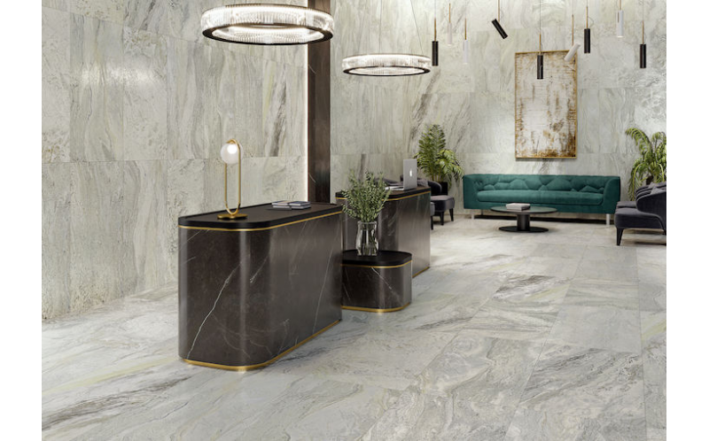 Керамогранит Marble Arcobaleno Blanco Lux R 60X120