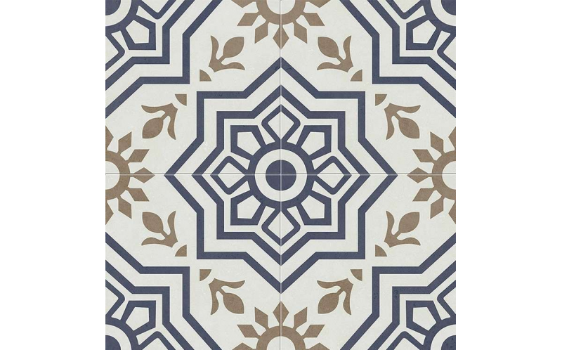 Керамогранит Etili Seramik Bursa Blue Pre-Cut 45x45